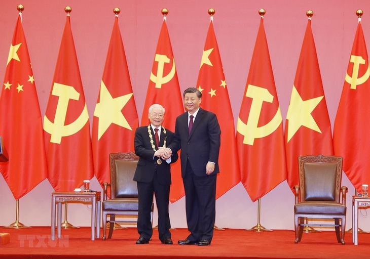 Chủ tịch Trung Quốc Tập Cận Bình gửi thư cảm ơn Tổng bí thư Nguyễn Phú Trọng